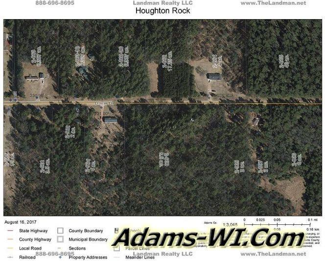 Houghton Rock Fall Aerial