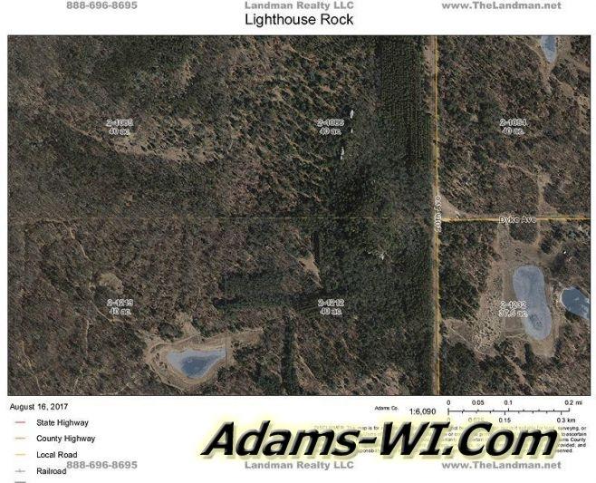 Lighthouse Rock Fall Aerial