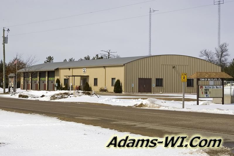 Big Flats Township Fire Station, WI. Big Flats Township Fire Station, WI.