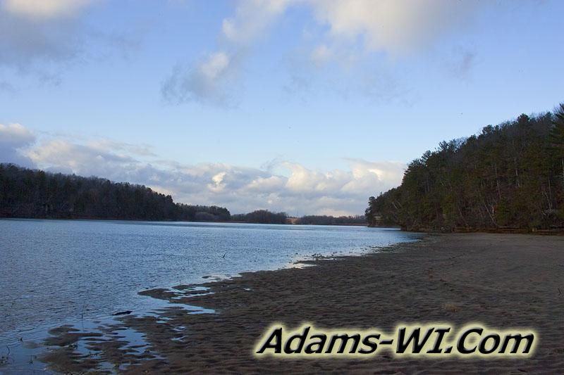 Sandy Wisconsin River Frontage just north of Wisconsin Dells. Sandy Wisconsin River Frontage just north of Wisconsin Dells.