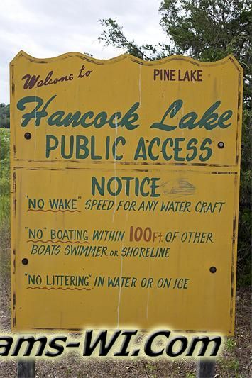 Hancock Lake Public Access Hancock Lake Public Access
