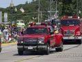 DNR and fire trucks in parade