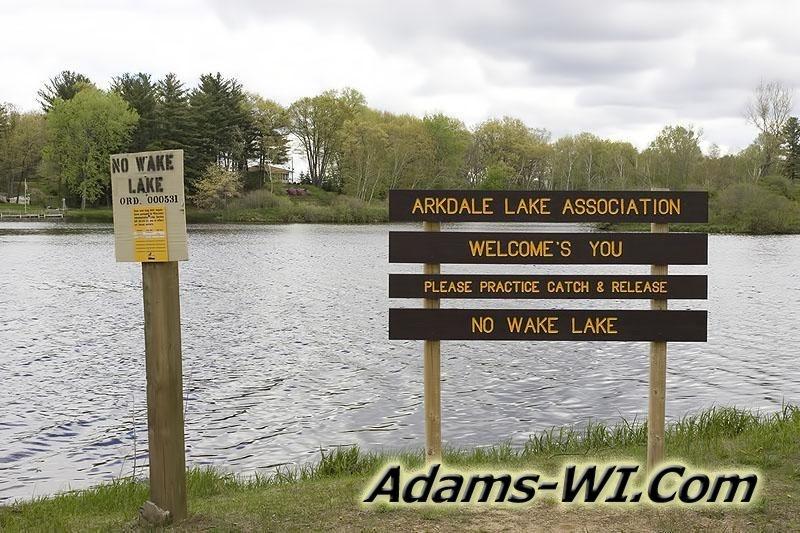 Arkdale Lake WI Adams County Wisconsin Strongs Prairie