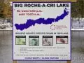 Big Roche A Cri Lake sign